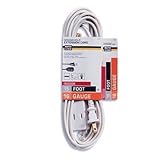 Master Electrician 09414ME 15-Feet Cube Tap Extension Cord, White [並行輸入品]