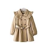 (チェリーレッド) CherryRed 子供服 子供コート キッズコート アウター トレンチコート 防風 保温 100 カーキ