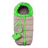 7AM Enfant Blanket 212 Evolution Extendable Baby Bunting Bag Adaptable for Strollers, Black by 7AM E