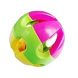 HuaYangカラフルGrasping Rattle BallおもちゃベビーキッズCribシェイクベル(ランダムカラー)