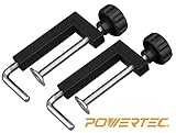 POWERTEC 71004 Universal Fence Clamp, 2-Pack [並行輸入品]