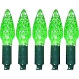 50 Count C3 green LED Light Set by J Hofert