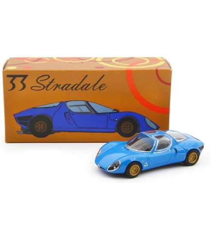 Amazon | Laudo Racing 1/43 アルファロメオ 33 ストラダーレ 1967