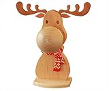 クリスマスオーナメント　トナカイ　眼鏡スタンド　ドイツ　木のおもちゃ　 メガネホルダー メガネ置き 眼鏡置き