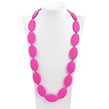 Consider It Maid Baby/Toddler Silicone Teething Necklace - BPA Free and FDA Approved - Better Altern