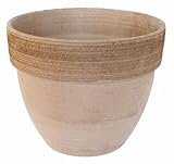 イタリア製テラコッタ鉢 ジオポット スクラッチ 30cm ／植木鉢