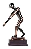 U Bargain Mall抽象銅Baseball Player Figurine