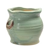 2つのセラミックス多肉植物ポット小さな庭ポットクリエイティブフラワー＃2