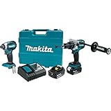 Makita XT267T 18V LXT Lithium-Ion Brushless Cordless 2-Pc. Combo Kit (5.0Ah), [並行輸入品]