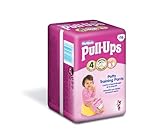 Huggies Pull Ups Potty Training Pants for Girls - Small (8-15 kg), 16 x 6 Packs (96 Pants) by Huggie
