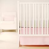 New Arrivals Sweet and Simple Crib Bedding Set Pink 2 Piece [並行輸入品]