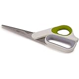 Joseph Joseph PowerGrip - All-Purpose Kitchen Scissors Knives & Scissors, White/Green, 10302