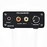FX-AUDIO DAC-X3 HIFIヘッドフォンアンプ 光同軸USB DAC 24BIT/192Khz デジタル デコーダ