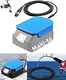 ダイワ用シマノ釣りリールバッテリーアダプター、マキタ18Vバッテリーワーク用ダイワ用シマノ14.4V電動釣りリール用、スピニングリールbg 3000 4000 5000海水淡水釣り用