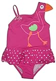 Baby Buns Toddler Girls '一体型フラミンゴ水着、ピンク、2t
