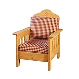 カントリー家具 一人掛け ソファ 組み立て パイン材 無垢 手作り ナチュラル 北欧カントリー風 カントリー調