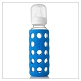 Lifefactory 9 Ounce Baby Bottle (SET OF TWO), color = Ocean Blue by Lifefactory [並行輸入品]