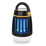 ランタン キャンプライト Elover 3-in-1 多機能LEDランタン殺虫ライト電撃殺虫器 2200mAhパワーバンク 照明機能 LEDモスキートランタン 省エネー ポータブル 小型 USB充電式