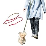 犬 リード ショルダーリード ハンズフリーリード 肩掛け 多機能 犬用リード 小型犬 中型犬 ハンズフリー ショルダー 肩かけ 日本製 軽い 軽量 おしゃれ かわいい 丈夫 散歩 セット ハーネス 柴犬 トイプードル チワワ グレー 黒 カーキ 犬の首輪屋てるべる (20ｍｍ, カナリーイエロー)