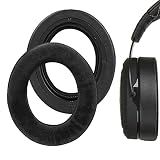 Geekria イヤーパッド Comfort 互換性 パッド コルセア Corsair HS70 PRO/ HS60 PRO/ HS50 PRO ヘッドホンに対応 パッド イヤー/イヤーカップ (ハイブリッドベロア/黒)