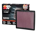 【並行輸入品】 K&N 純正交換 エアフィルター LINCOLN 用 33-2385