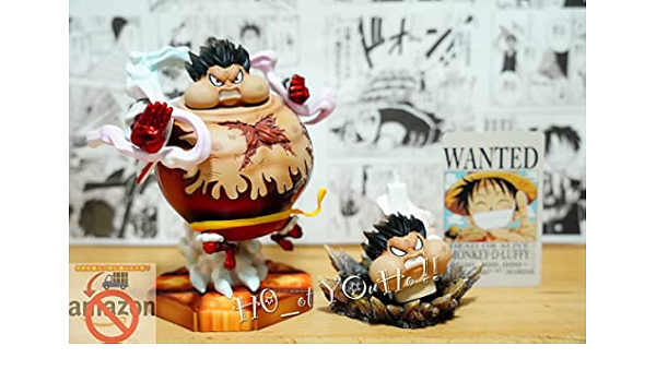 Amazon Co Jp One Piece Figurine Monkey D Luffy Gear 4 Tankman Warhead Sudagio Gk Finished Product Pop P O P Hobbies