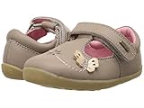 [ボブックス] Bobux Kids ガールズ Step Up Flutter T-Bar (Infant/Toddler) フラットシューズ Taupe 22 (US 6 Toddler) - M 