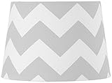 Lolli Living Lampshade, Grey Zig Zag by Lolli Living [並行輸入品]