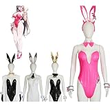[REENEW] バニースーツ 勝利の女神 NIKKE ニケ コスプレ衣装 バニーガール バイパー ルピー ブラン ノワール 人気 ゲーム コスプレ 大人用 コスチューム 仮装 演出服 撮影会 ハロウィン クリスマス イベント cosplay うさぎ耳付き (バイパー, L)