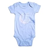 Romperinbox ロンパースインパック⇒！ロンパース 肌着 半袖 月絵柄 赤ちゃん用 女の子 男の子 0～12ヶ月設