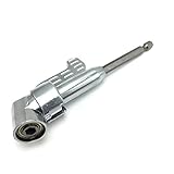 Homyl 拡張　ソケット　​​メタル　アダプター　1/4 インチ　六角　ドリル　ビット　ドライバー　105角度　