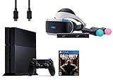 PlayStation VR Start Bundle 4 Items:VR Headset,Move Controller,PlayStation Camera Motion Sensor,Play