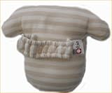 タオル製ベビー服　抱っこ枕　★タオル製腕枕 　枕　ベビー枕　ピロー　寝具　今治タオル　日本製　ポンチャン★　表ガーゼ裏タオルの高級素材使用 (ベージュ)