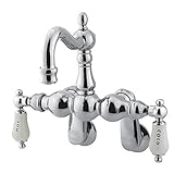 Kingston Brass CC1086T1 Heritage Leg Tub Filler, 4-3/4-Inch, Polished Chrome [並行輸入品]