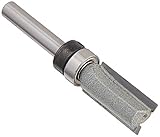 Vermont American 23161 1/2-by-1-Inch Straight Router Bit, 1/2-Inch Top Ball Bearing 1/4-Inch Shank [