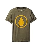 (ボルコム) VOLCOM キッズTシャツ Solid Stone Short Sleeve Tee (Big Kids) Vine Green XL n/a [並行輸入品]