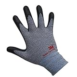 3Mコンフォートグリップ手袋スマートフォンタッチメンズ2ペア（新）ニトリル泡電気安全 3M Comfort Grip Gloves Smart Phone Touch Men's 2 Pairs (N