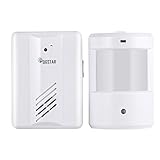 QGSTAR Model 8822 Wireless Digital Infrared Monitor Sensor Detector Entry Welcome Alarm Doorbell [並行