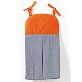 One Grace Place Teyo's Tires Diaper Stacker, Grey/Orange by One Grace Place [並行輸入品]