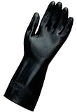 MAPA Technic NS-450 Neoprene and Natural Latex Glove, Chemical Resistant, 0.030 Thickness, 16 Length