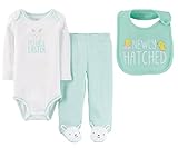 Just One You byカーターの赤ちゃんの男の子のまたはGirl 's My First Easterボディスーツパンツセットwith Bib