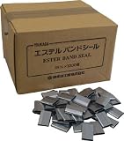 [N-4185315]ツカサ　重梱包バンド用金具シール「１６ｍｍ用（１０００個入り）」 TMS16