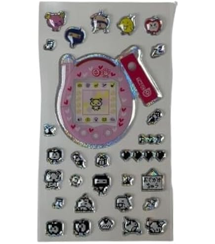 Amazon.co.jp: カミオジャパン シール 大人の図鑑シール たまごっち