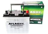国産車バッテリー MF90D23L ATLASBX standard バッテリー （互換: 48D23L 50D23L 55D23L 60D23L 65D23L 70D23L 75D23L 80D23L 85D23L 90D23L）