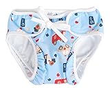 (ラボーグ)La Vogue 水遊びパンツ ベビー 水着 パンツ おむつ 可愛い スイムパンツ 子供 男の子 女の子 水泳 スイミング 紐 サイズ調節 保育園 ビーチ 車柄 M