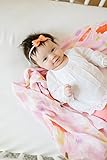 A Little Lady Shop Baby Swaddle Blanket Watercolor by A Little Lady Shop