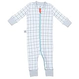 papallou Sleepy面印刷、100 %ソフトコットン、1ピース、パジャマスリー、Jumsuit (サイズ3 – 24 m。