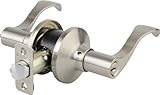 Brinks 2706-119 Keyed Entry Wave Style Reversible Lever Door Handle for Use with Both Left and Right