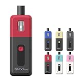 Innokin Z Pod Nano Pod System Kit 700mAh 2ml イノキン ゼット ポッド ナノ 電子タバコ Vape ベイプ スターターキット ニコチンフリー (Red)