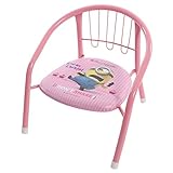 【MINIONS】 ミニオンズ ベビー チェア + ミニタオル セット 豆イス (C柄)